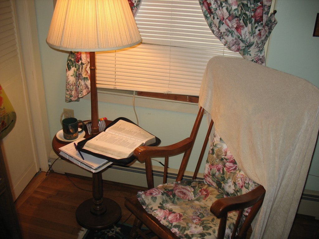 My Designated Place To Meet God Daily